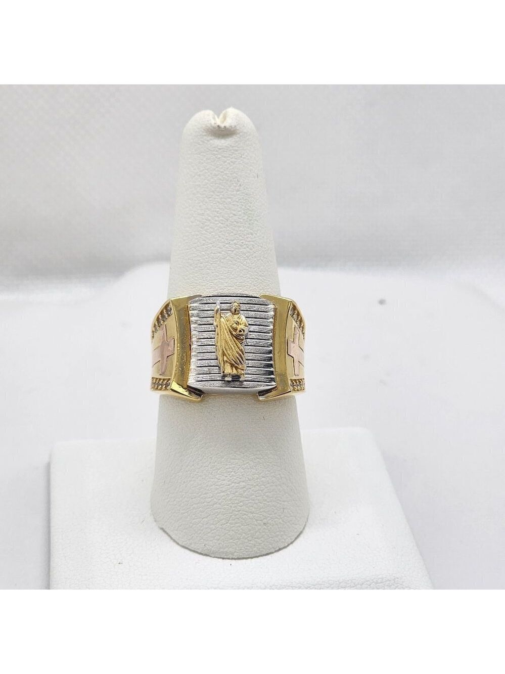 Brand New Sterling Silver 925 San Judas Ring